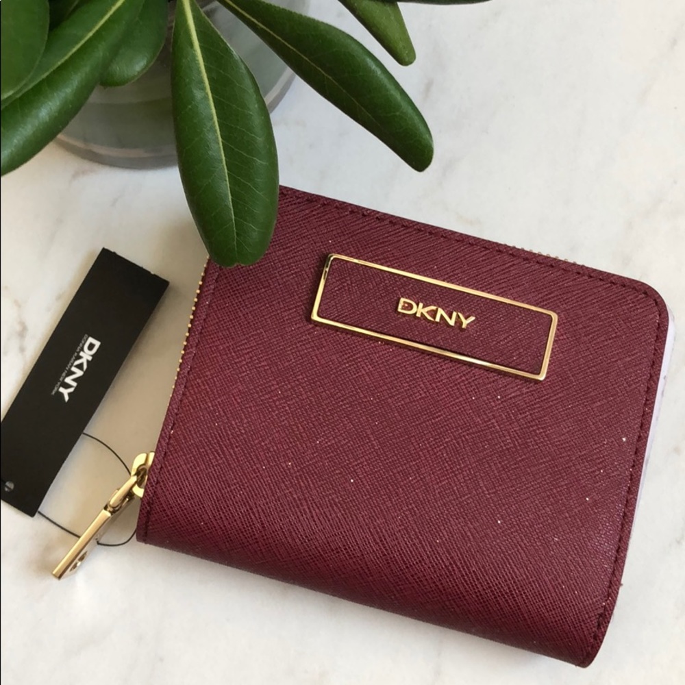 DKNY Burgundy Wallet